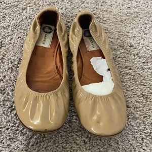 Lanvin Patent Leather Ballet Flats